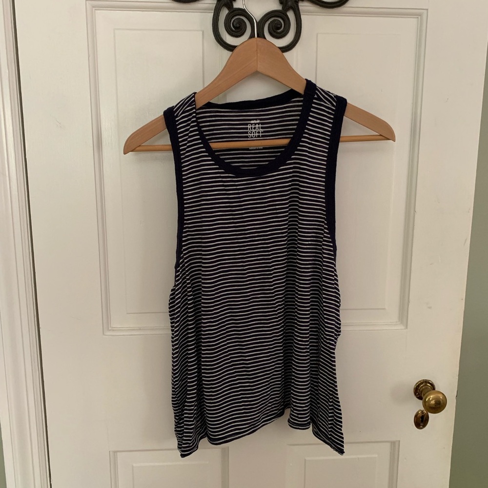 Aerie real soft boxy tank